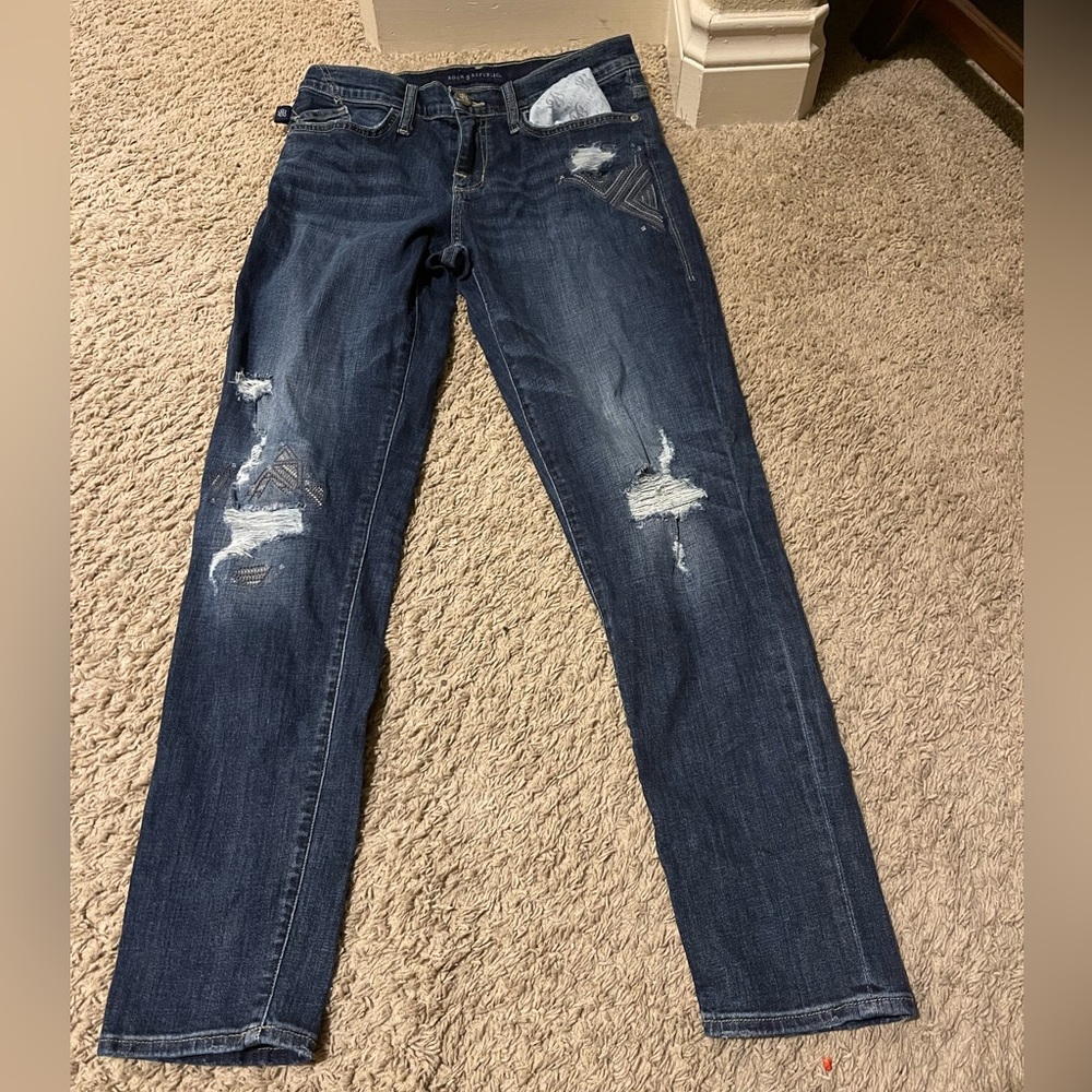 A stylish pair of rock and republic jeans
